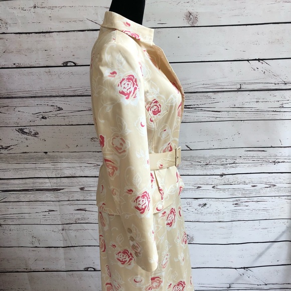 Liz Claiborne vintage floral suit size 6 - Picture 3 of 8